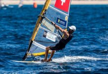 Mateo Sanz i Sergi Escandell, en el Medal Race del Princesa Sofia
