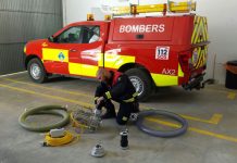 Nova bomba elèctrica submergible pels bombers de Formentera