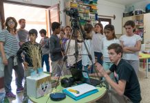Els alumnes de La Mola aprenen de cinema