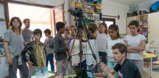 Els alumnes de La Mola aprenen de cinema