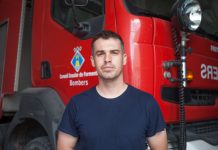 «Ser bombero ha sido el sueño de mi vida»
