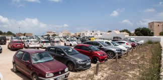 Formentera recibirá 2 millones de euros para financiar cuatro proyectos del Plan territorial de sostenibilidad turística Aparcameinto público en Sant Francesc