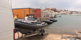 6 embarcacions controlaran el fondeig dels vaixells a les Pitiüses
