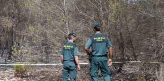 La Guàrdia Civil comença les investigacions per determinar l’origen del foc des Cap de Barbaria