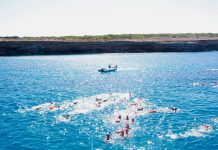 240 nedadors finalitzen la XVIII Volta a Formentera nedant contra la fibrosi quística