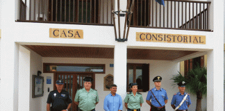 Los “carabinieri” se despiden de Formentera con el deber cumplido