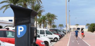 Se inicia el horario de invierno del aparcamiento regulado de la Savina