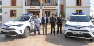 La Policía Local de Formentera aumenta su parque motor con dos vehículos híbridos
