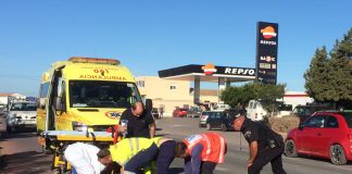Un joven resulta herido en un accidente de moto en Formentera