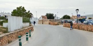 El PP califica de «parche tardío» la actuación del Consell de Formentera en el carrer Sant Joan de Sant Francesc