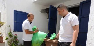Cien toneladas de materia orgánica recogidas en cuatro meses