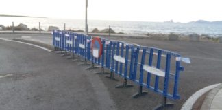 Cierra por obras el aparcamiento de la Savina cierre del aparcamiento del faro en la Savina