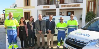 Dos nuevos vehículos eléctricos para el Servicio Municipal de Agua de Formentera