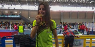 Andrea Romero es proclama campiona d’Espanya de pista coberta de 1500 metres