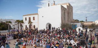 Primer festival folclórico de Formentera