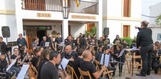 Tres bandas de música del Mediterráneo se unen en Formentera