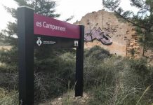 El Consell de Formentera paraliza unas obras dentro del Bien de Interés Cultural de la Colonia penitenciaria es Campament