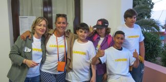 Éxito de público en el primer pase de «Campeones» a beneficio de Apneef