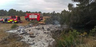 Extingit un petit incendi as Cap de Barbaria