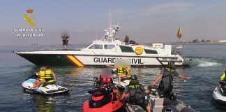 La Guardia Civil pone en marcha una campaña de control de embarcaciones deportivas, de recreo y de motos náuticas