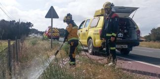 Sufocat un petit incendi a Formentera