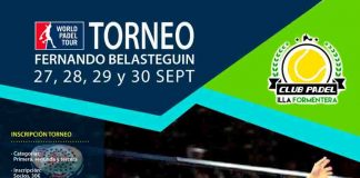 A finales de este mes se celebrará el Torneo de Padel Fernando Belasteguin