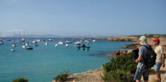 Drons per controlar el fondeig al litoral de Formentera