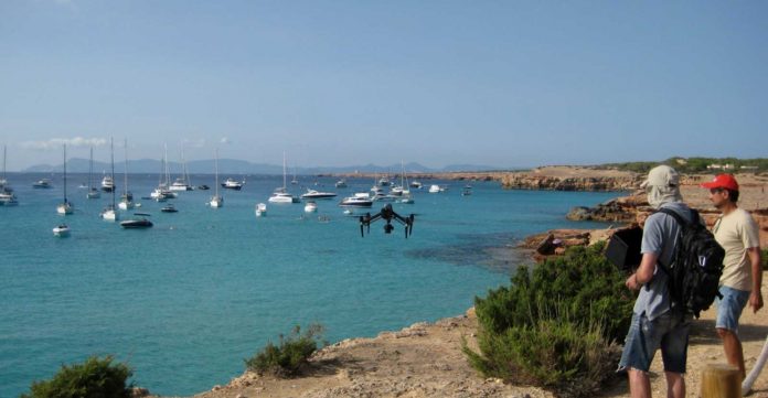 Dron estudi GEN GOB a Cala Saona