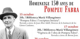 Formentera celebra el naixement de Pompeu Fabra