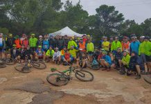 La segunda etapa de la Volta Cicloturista se desarrolla bajo la lluvia