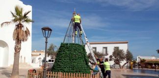 Formentera empieza a vestirse de Navidad