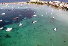 S’Estany des Peix acoge este fin de semana la I Copa Trasmapi de windsurf y windfoil
