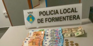 Detingut un home a Formentera per un delicte contra la salut pública i atemptat a l’autoritat