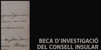 Abierto el plazo de presentación de proyectos para la beca de investigación del Consell de Formentera 2019