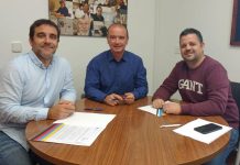 El Consell renova el conveni de col·laboració per la gestió de l’Escola de Futbol base