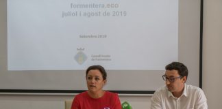 Formentera reduce en un 2 por ciento el máximo estimado de vehículos durante julio y agosto