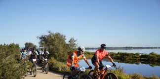 El buen tiempo acompañó al centenar de ciclistas en la IV BTT VOLTA CICLOTURISTA FORMENTERA