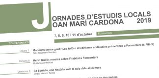 Las Jornadas de Estudios Locales Joan Marí Cardona celebran su novena edición
