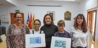 Dos alumnos de Formentera premiados por investigar el ciclo del agua y dibujarlo