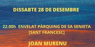 Joan Murenu i una colla de gent bona actúan esta noche en Formentera