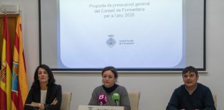 Formentera presenta un presupuesto de 30 millones de euros para 2020
