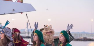 Espectáculos y fuegos artificiales para recibir a los Reyes Magos en Formentera