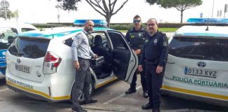 La APB desinfecta con ozono los vehículos destinados a servicios portuarios esenciales