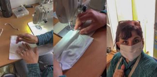 El voluntariado a través de la confección de mascarillas