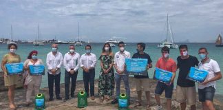 La campaña «Vidre per Posidònia» recoge 7.000 kilos de envases de vidrio en las Pitiusas