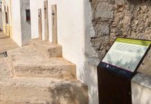 Nueva señalética patrimonial a pie de monumentos y ruta de «running» en Formentera