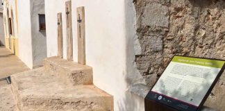 Nueva señalética patrimonial a pie de monumentos y ruta de «running» en Formentera