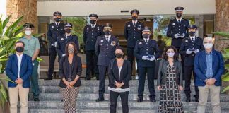 Formentera rinde homenaje al trabajo de la Policía Local durante la pandemia