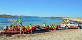 Finaliza el Servicio de Socorrismo y Salvamento de playas 2020 en Formentera