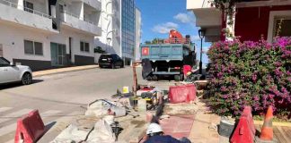 Formentera elimina las barreras arquitectónicas en ocho pasos de peatones de es Pujols